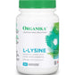 Organika L-Lysine, 500mg, 90 Vegetarian Capsules