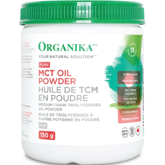 Organika MCT Oil Powder (Sustainably Sourced), 150g