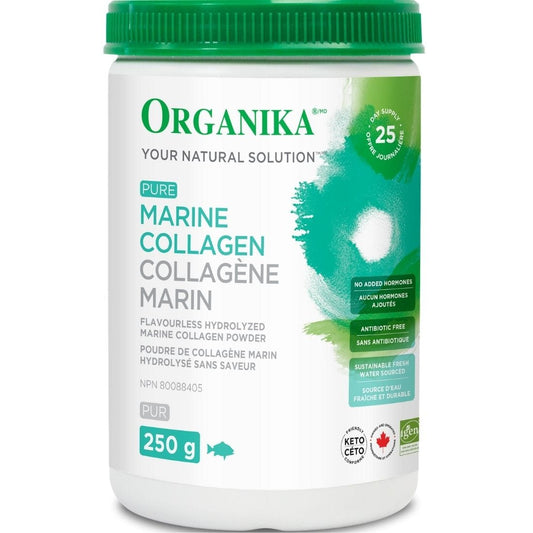 Organika Marine Collagen (Flavourless Hydrolyzed Marine Collagen Powder)