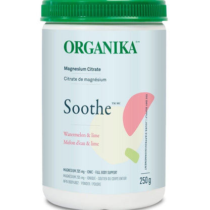 Organika Soothe Magnesium Citrate 205mg (Ionic), 250g
