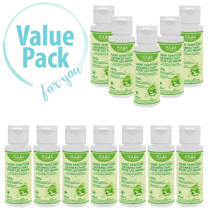 Polar Naturals Hand Sanitizer (With Aloe), 60ml