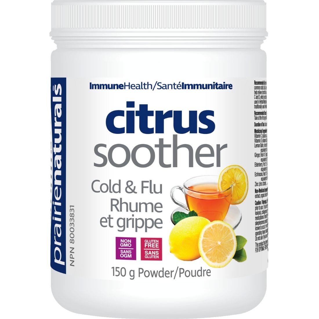 Prairie Naturals Citrus Soother, Natural, Instant Cold and Flu Remedy, 150g