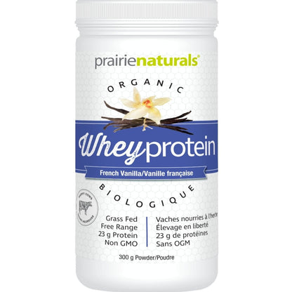 Prairie Naturals Organic Grass-Fed Whey Protein Powder, Non-GMO
