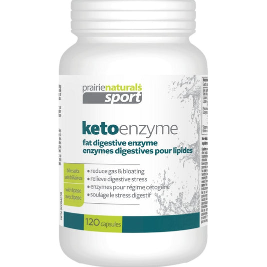 Prairie Naturals Sport Keto Enzyme (Fat Digesting Enzyme) Capsules