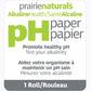 Prairie Naturals pH Paper for Alkalinity Testing, 1 Roll