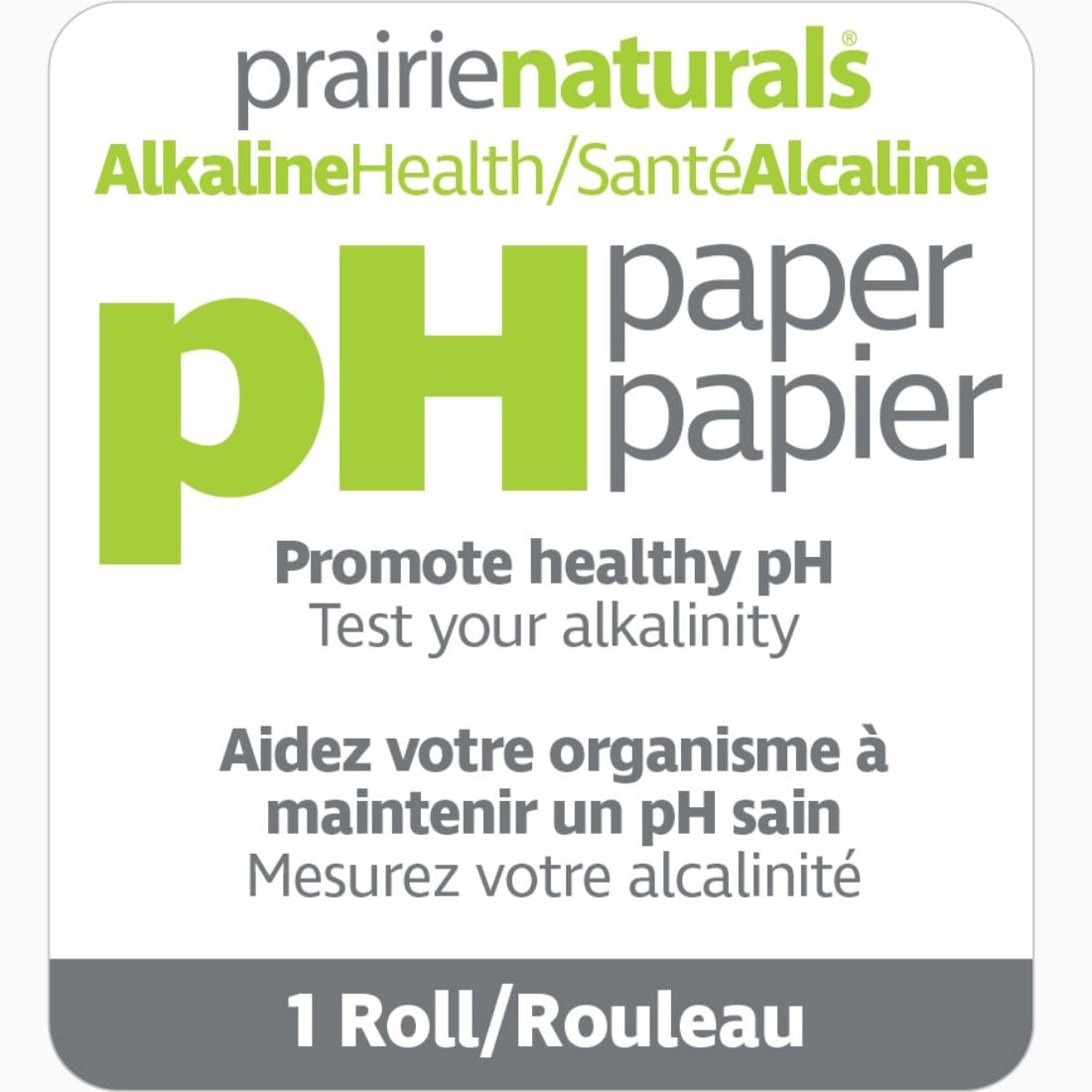 Prairie Naturals pH Paper for Alkalinity Testing, 1 Roll