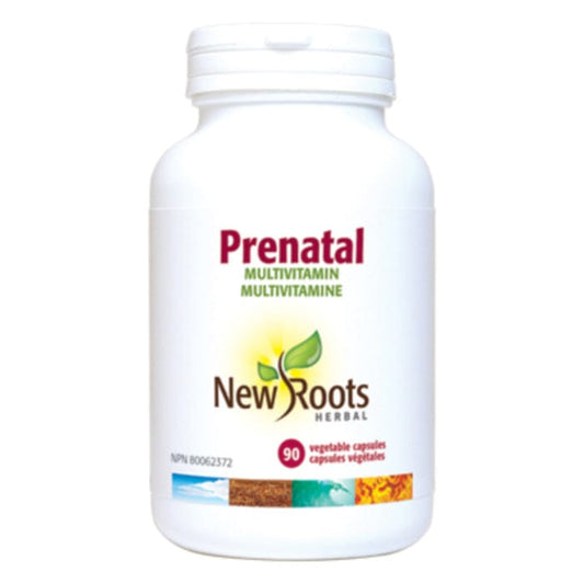 New Roots Prenatal Multivitamin, 90 Vegetable Capsules