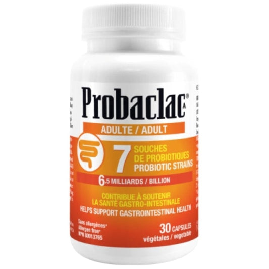 Probaclac Probiotics For Adult's (6.5 Billion CFU), 60 Capsules