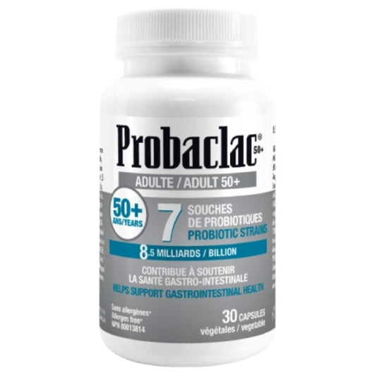 Probaclac Probiotics For Adult's 50+ (8.5 Billion CFU's), 60 Capsules