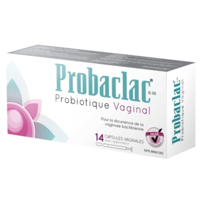 Probaclac Vaginal Probiotics For BV (Bacterial Vaginosis), 14 Capsules With Applicator