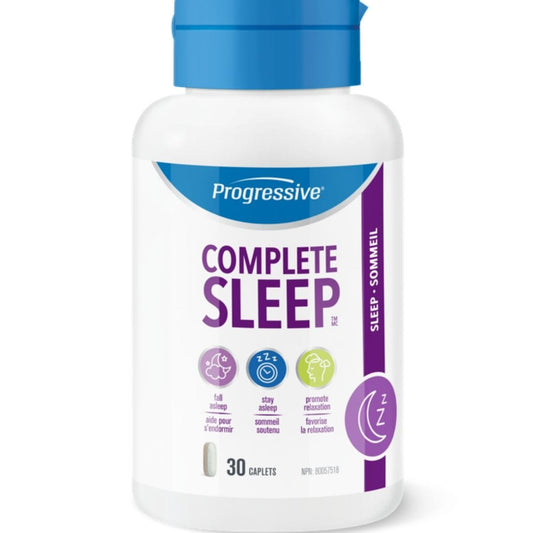 Progressive Complete Sleep (5mg Melatonin and Sleep Herbs), 30 Caplets