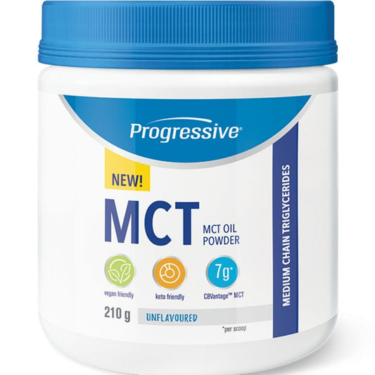 Progressive MCT Oil Powder C8 (Keto & Vegan), 210g