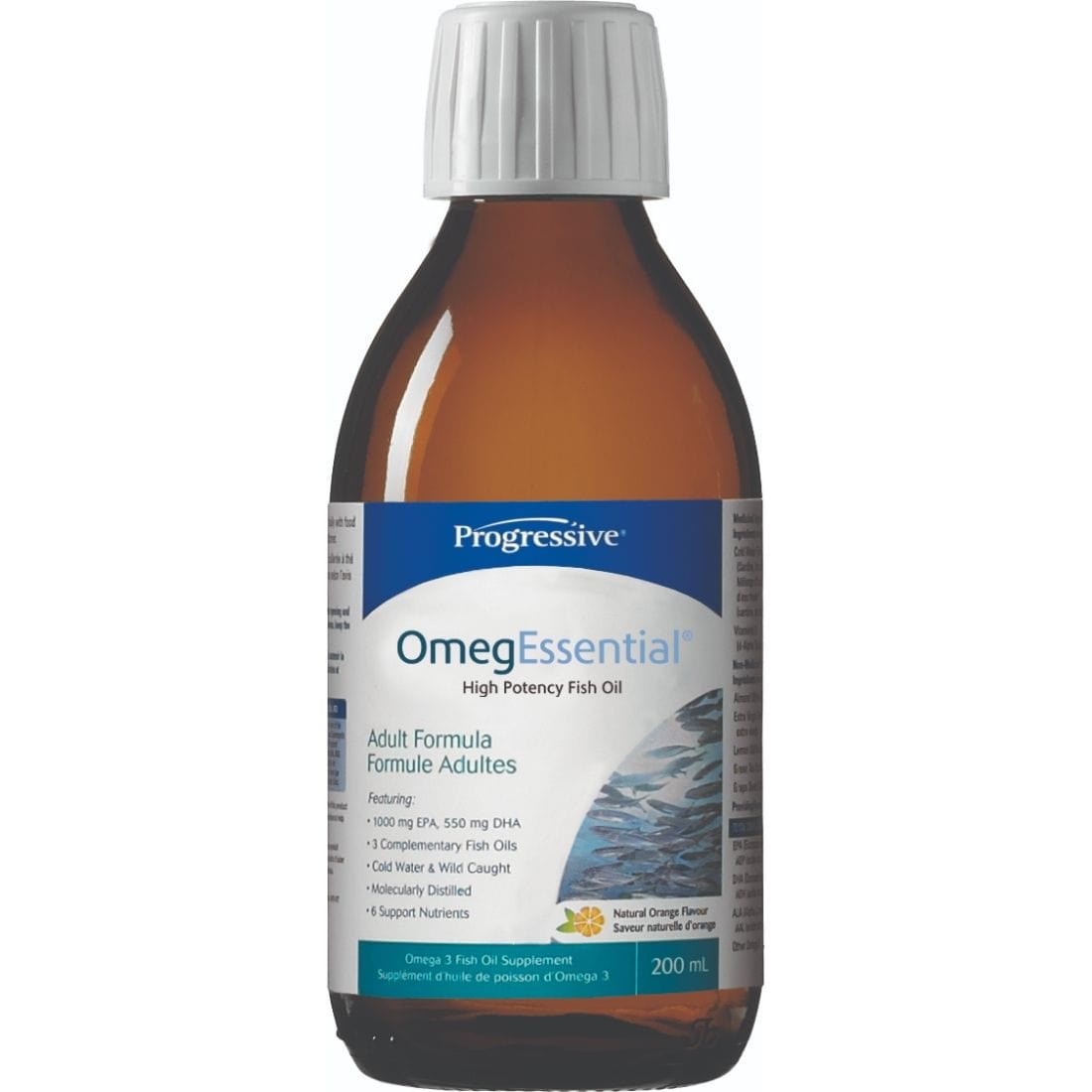 Progressive OmegEssential High Potency Fish Oil Liquid