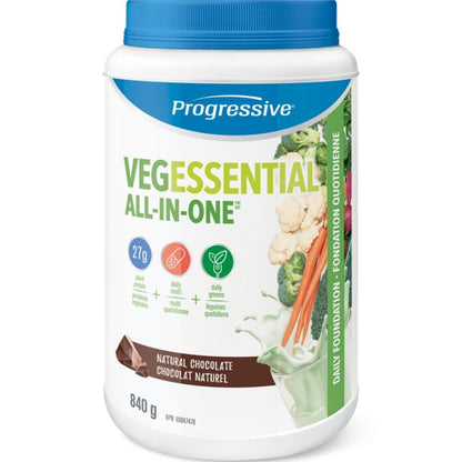 Progressive VegEssential All in One Protein Powder, Daily Nutrition in 1 Scoop