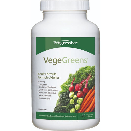Progressive VegeGreens (6-8 servings of fresh vegetables), 180 Vegetable Capsules