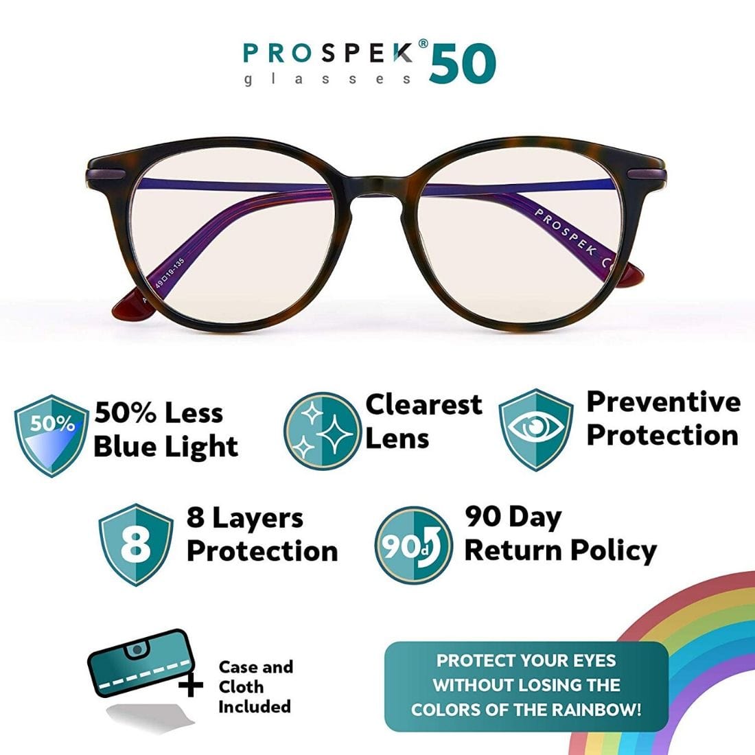 Prospek Anti-Blue Light Glasses Amber