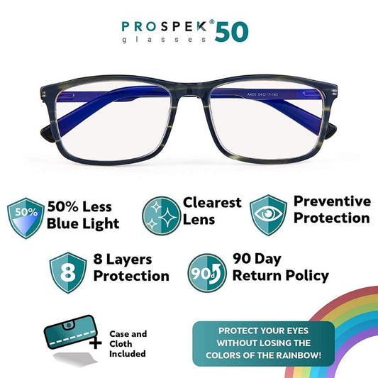 Prospek Anti-Blue Light Glasses Granite