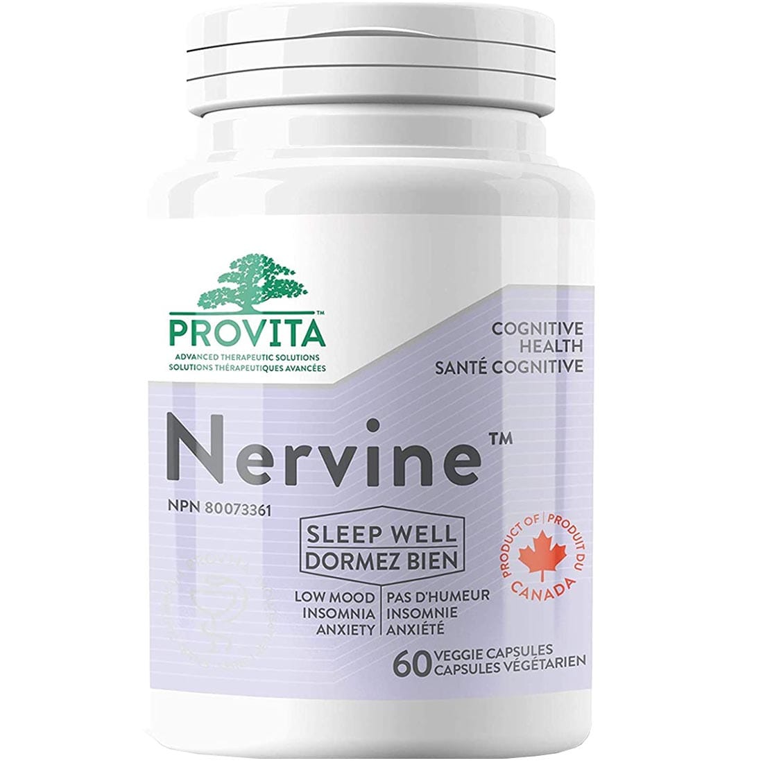 Provita Nervine, 60 Caps