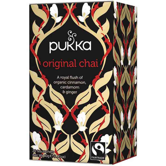 Pukka Organic Original Chai Tea, 20 Tea Sachets
