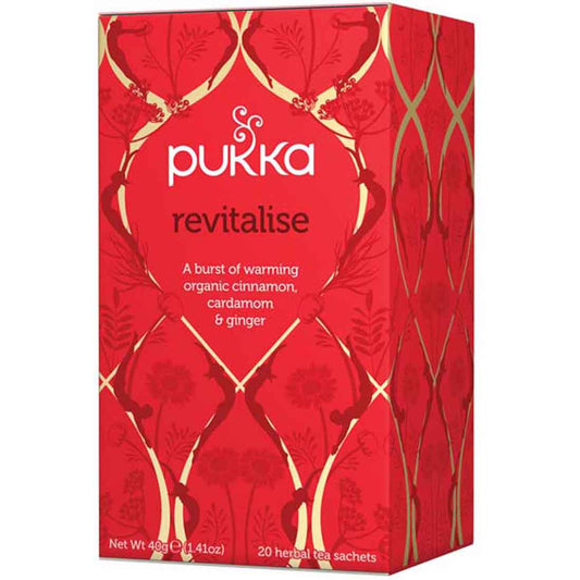 Pukka Organic Revitalise Tea, 20 Tea Sachets
