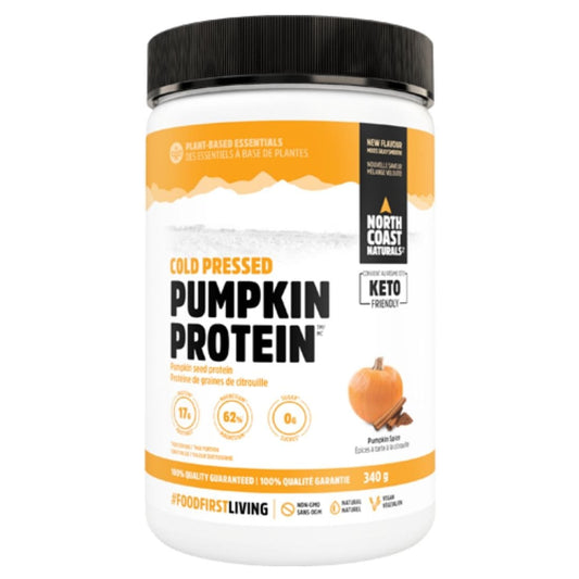 North Coast Naturals Cold Pressed Pumpkin Protein (Two Flavours), 340g