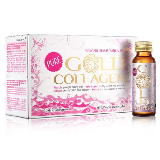 Minerva Pure Gold Collagen Liquid Collagen Supplement