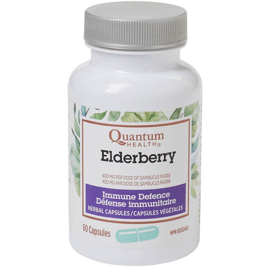 Quantum Health Elderberry (Standard Extract), 60 Capsules