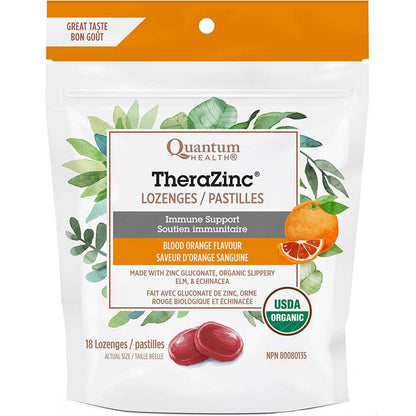Quantum Health Organic Thera Zinc Lozenges (2 Flavours)