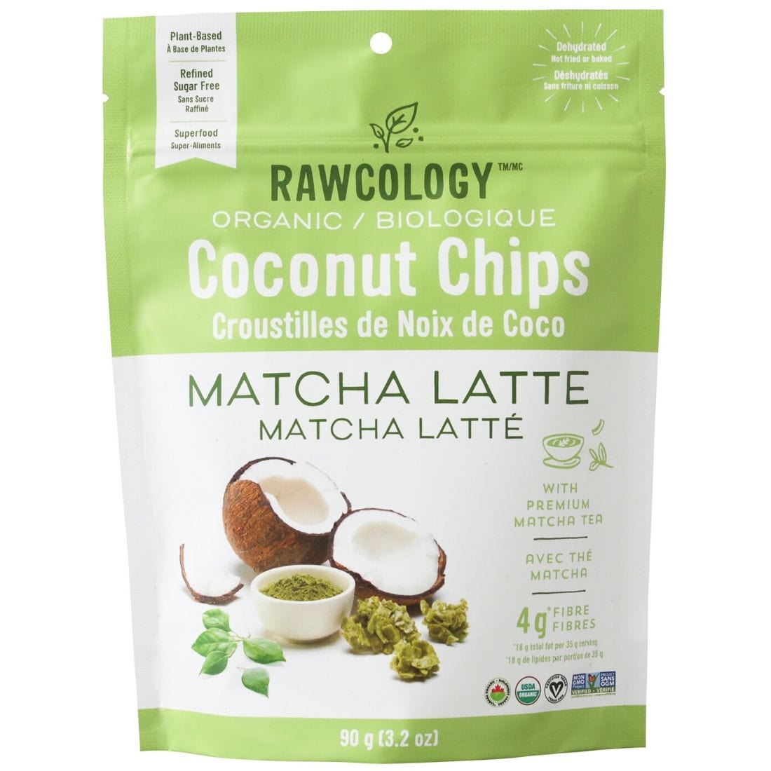 Rawcology Superfood Organic Coconut Chips, 70g