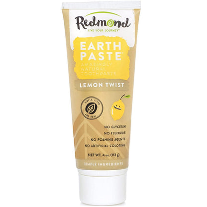Redmond Earthpaste Toothpaste (No Foaming Agents), 113g
