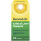 Renew Life Critical Liver Support, 90 Vegetable Capsules
