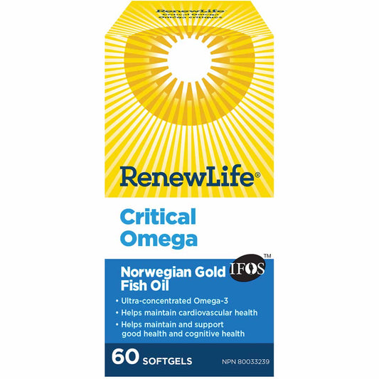Renew Life Critical Omega, Norwegian Gold