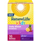 Renew Life Kids Daily Boost Probiotic + Prebiotic Powder 10 Billion (Fruit Punch), 30 Single Serve Packets (Shelf Stable)