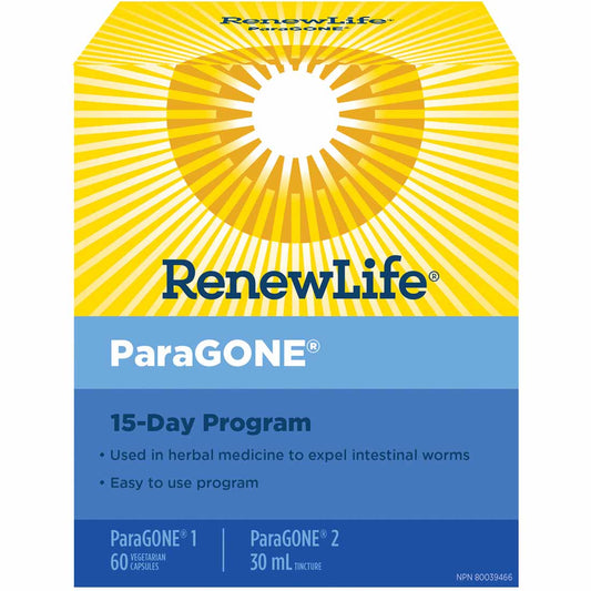 Renew Life ParaGONE, 15 Day Program Kit