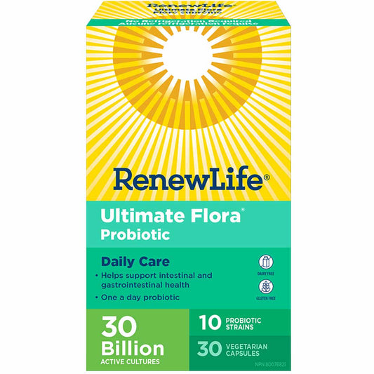 Renew Life Ultimate Flora, Daily Care, 30 Billion (Shelf Stable)