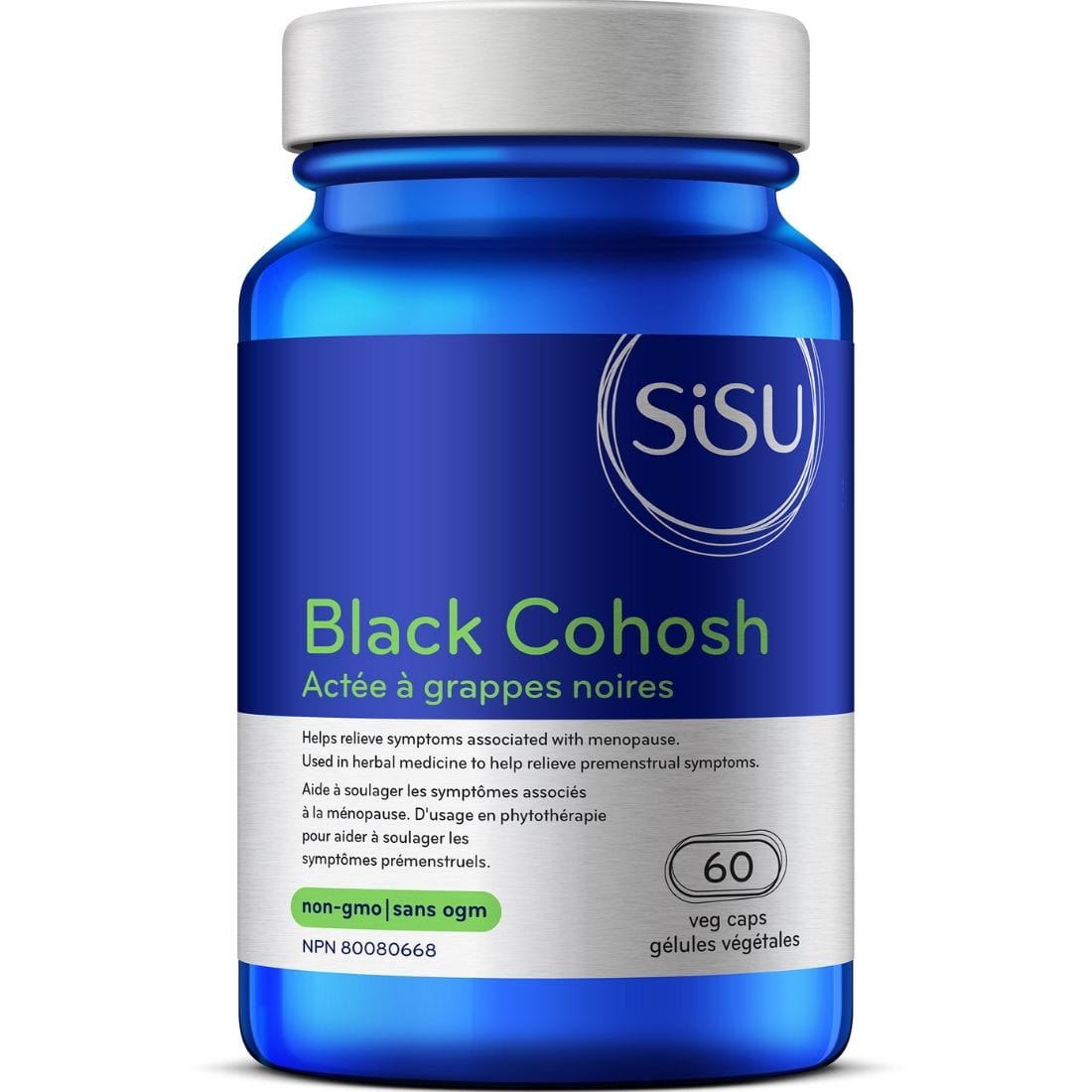 SISU Black Cohosh 150mg Standardized Extract, 60 Veg Caps