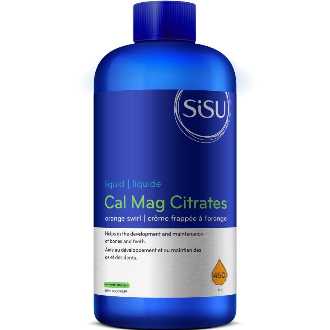 SISU Calcium and Magnesium Citrates Liquid, 450ml