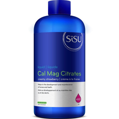 SISU Calcium and Magnesium Citrates Liquid, 450ml