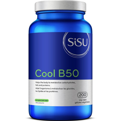 SISU Cool B50 Vitamin B Complex Capsules