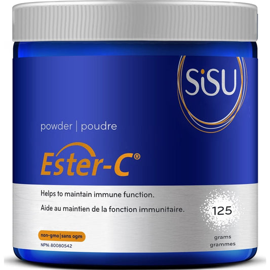 SISU Ester-C Powder with Citrus Bioflavonoids, 125g