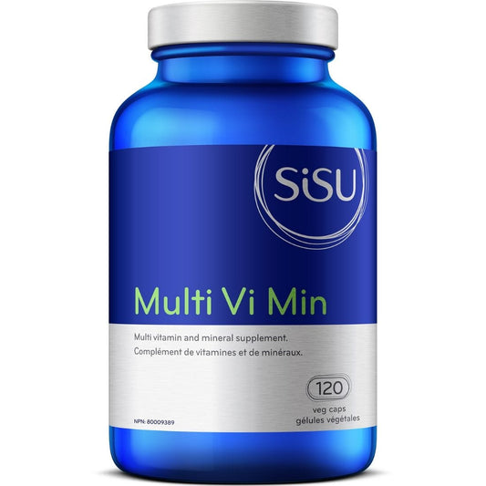 SISU Multi Vi Min, Multivitamin For People With Food Sensitivities or Allergies (Vegan), 120 Veg Caps