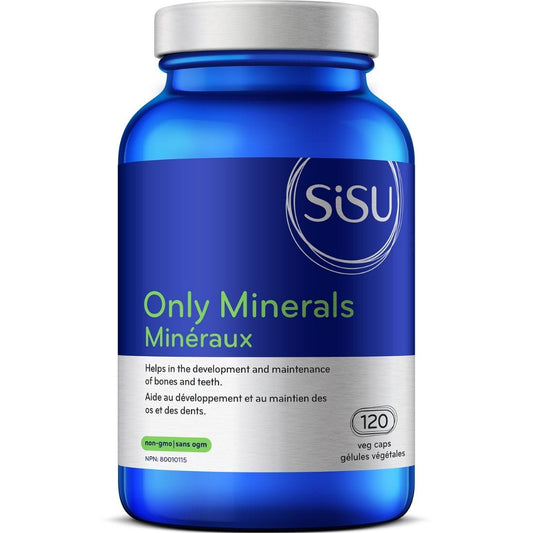 SISU Only Minerals (Chelated), 120 Veg Caps