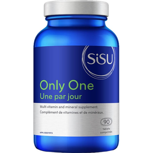 SISU Only One with Iron (One a Day Multivitamin and Mineral Complex), 90 Tablets