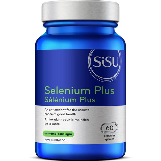 SISU Selenium Plus 200mcg (High Potency), 60 Capsules