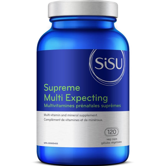 SISU Supreme Multi Expecting Prenatal Multivitamin, 120 Veg Caps