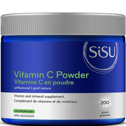 SISU Vitamin C Powder (Non-GMO), 200g