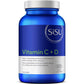 SISU Vitamin C and D (500mg and 500IU), 120 Tablets
