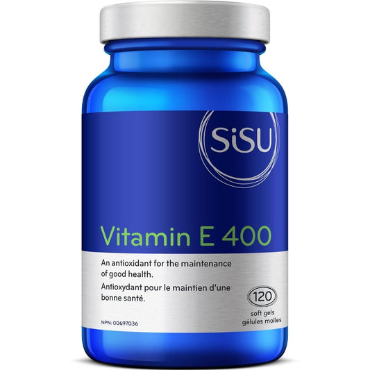 SISU Vitamin E 400IU (Natural Source), 120 Softgels