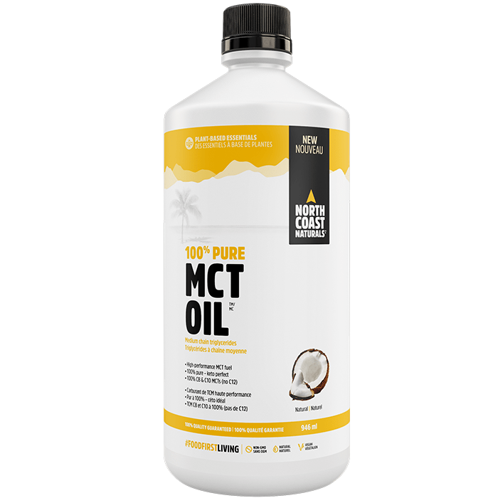 North Coast Naturals MCT Oil (100% Pure C8 & C10, No Fillers)