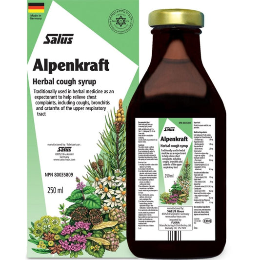Salus Alpenkraft Herbal Cough Syrup (Adult and Kid Friendly), 250ml